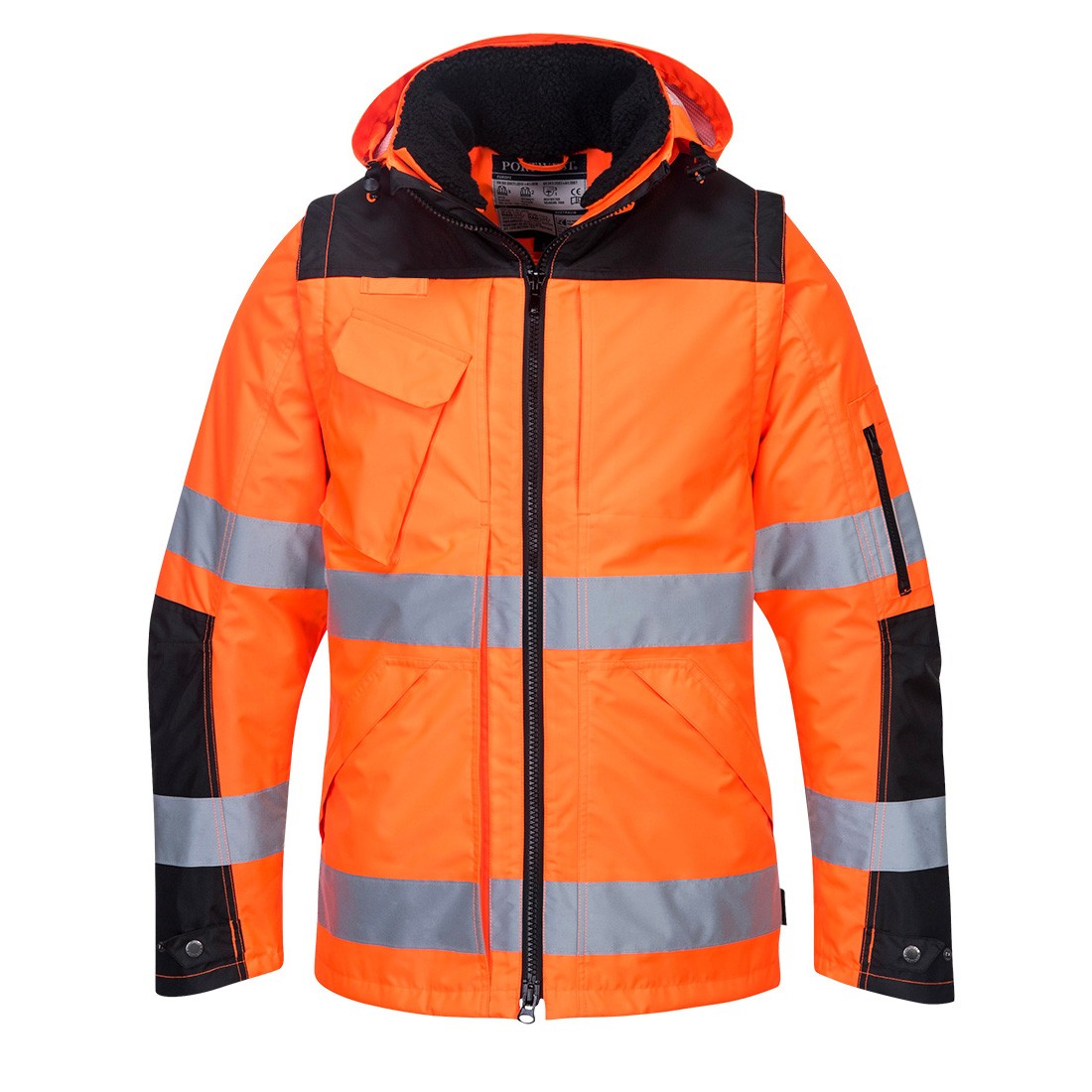 High-Visibility Winter Jacket
