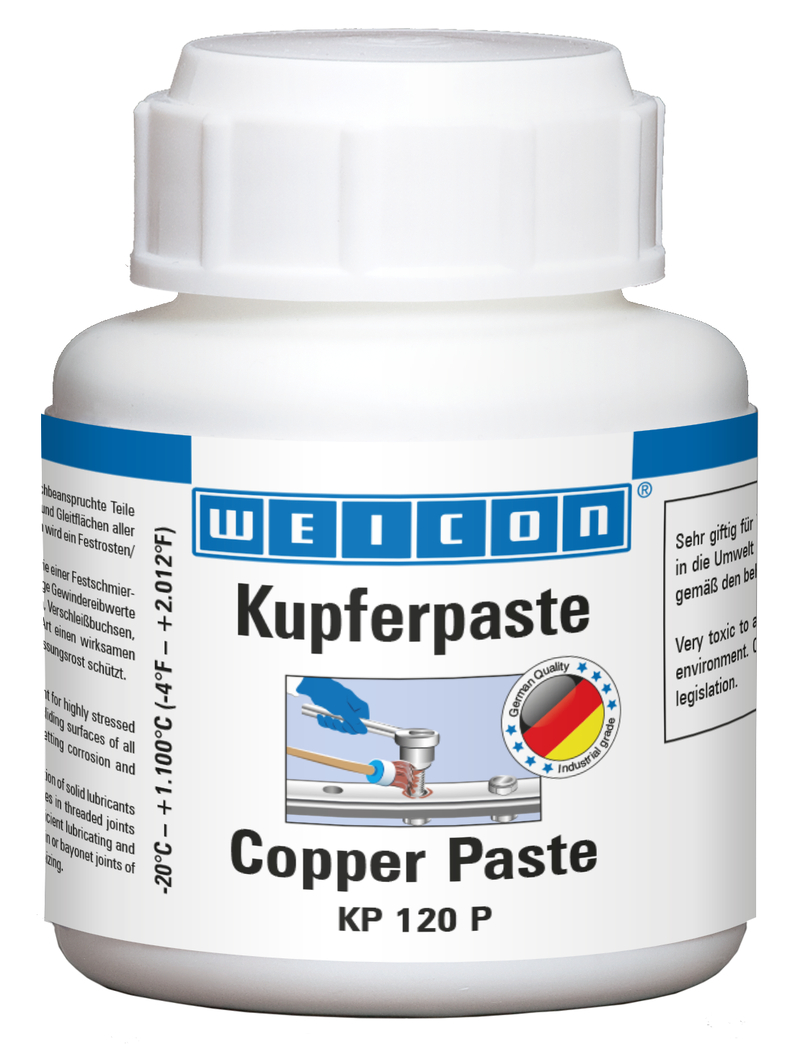 WEICON Kupferpaste KP 120 P 120 g, Pinseldose