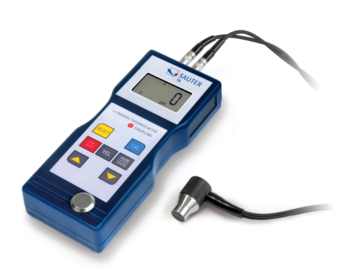 Ultraschall-Wanddickenmessgerät SAUTER TB 200 – bis 200 mm