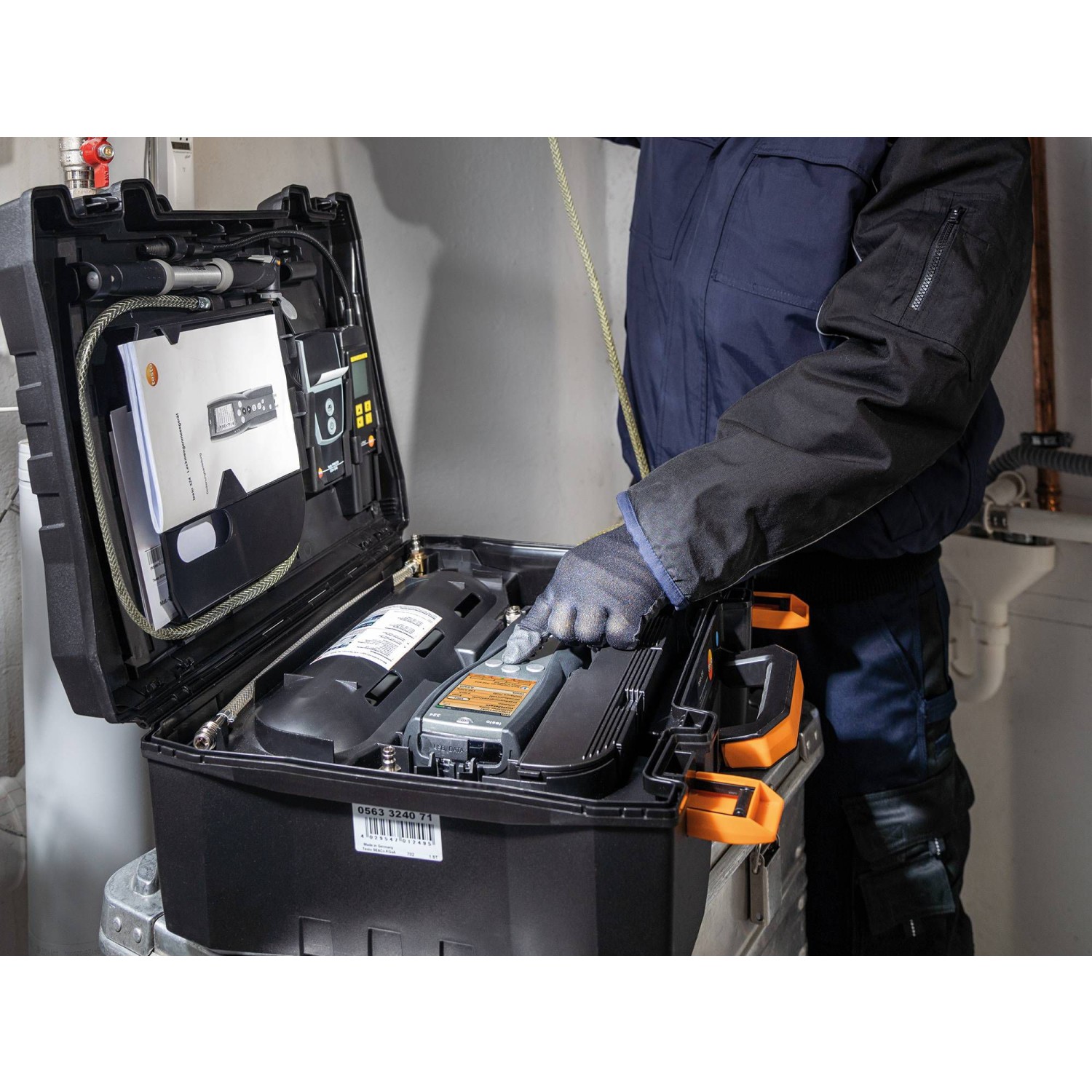 Druck- und Leckmengenmessgerät Basis-Set testo 324 – Druck– und Leckmengenmessgerät