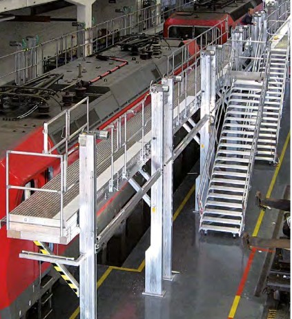 Arbeitsbühnen Bahn / Schienenverkehr