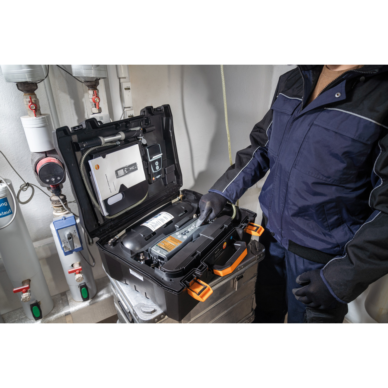 Druck- und Leckmengenmessgerät Profi-Set testo 324