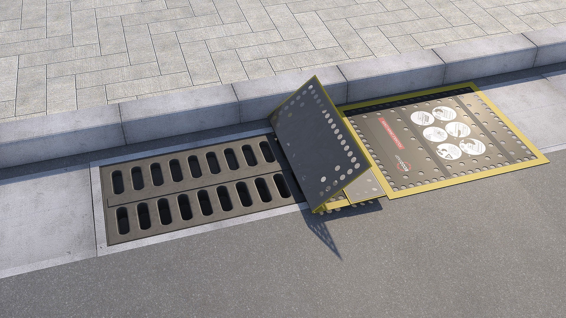 Emergency Manhole Cover for Drains