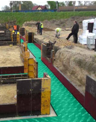 Schwingungsdämpfung Betonfundamente