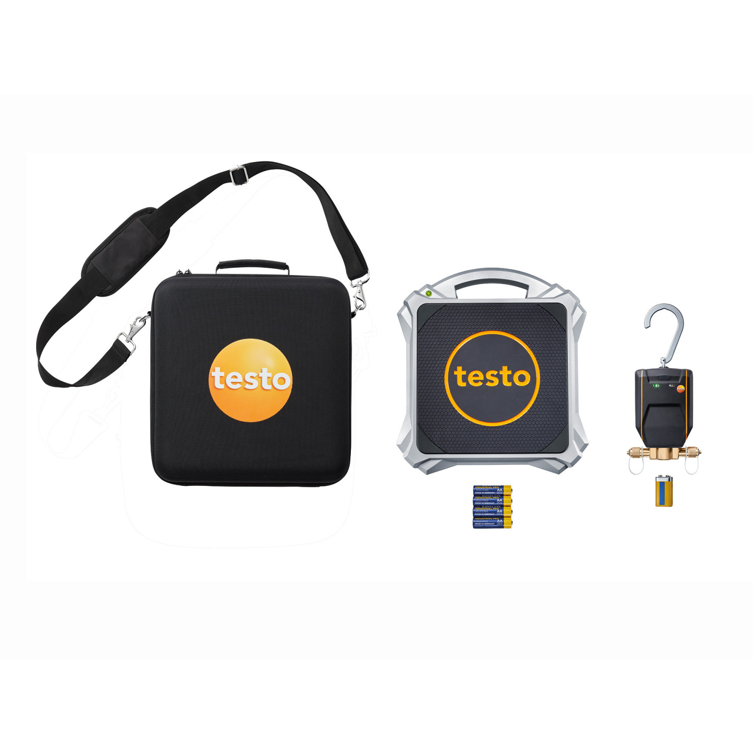 Digitale Kältemittelwaage und intelligentes Ventil testo 560i Set mit Bluetooth®