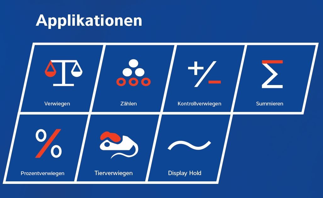 Bordvægt med 2 displays