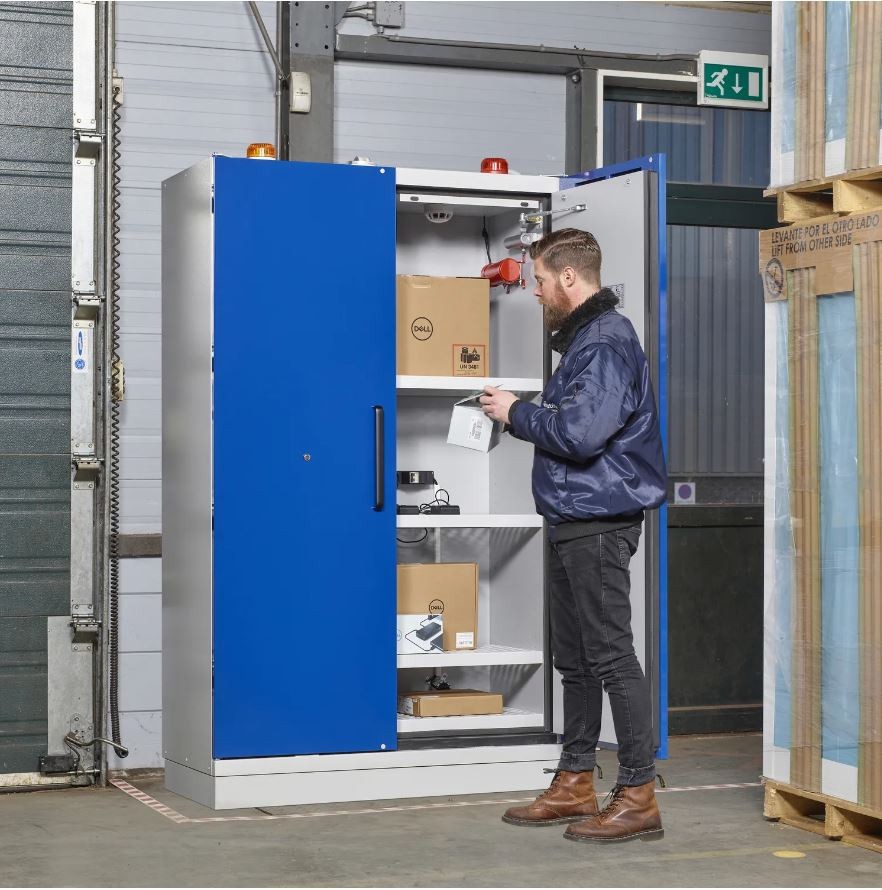 Lithium-Batterieschrank für Akkus