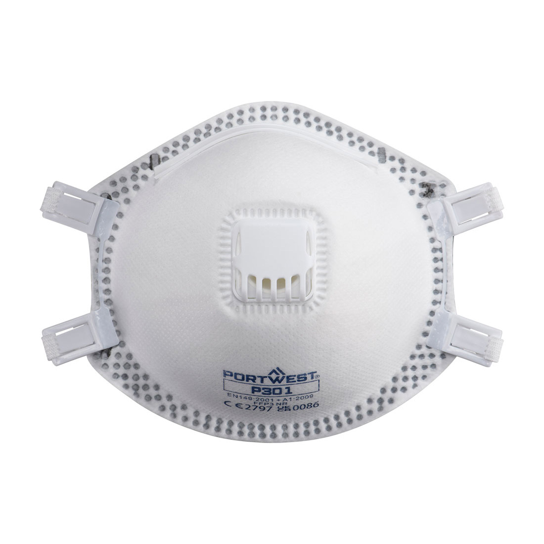 FFP3 Atemschutzmaske mit Ventil (Pk10) – Atemschutz FFP3 | Portwest P301