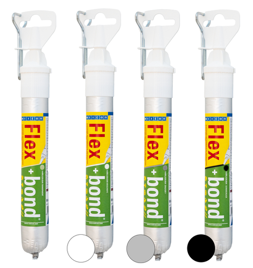 WEICON Flex+bond grau 85 ml