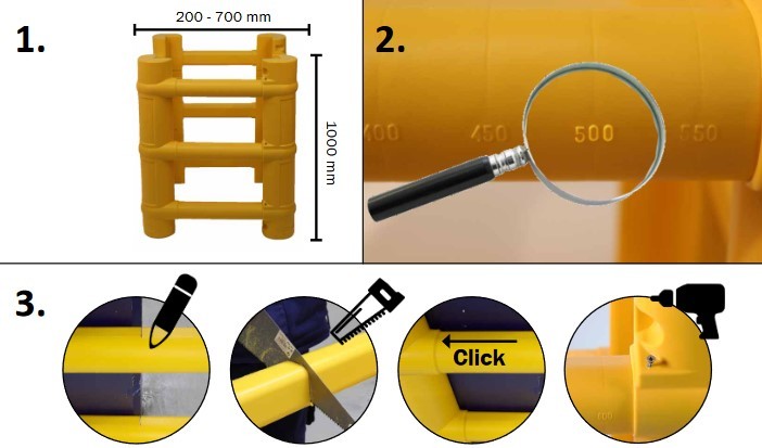 Cut-to-Size Column Guard