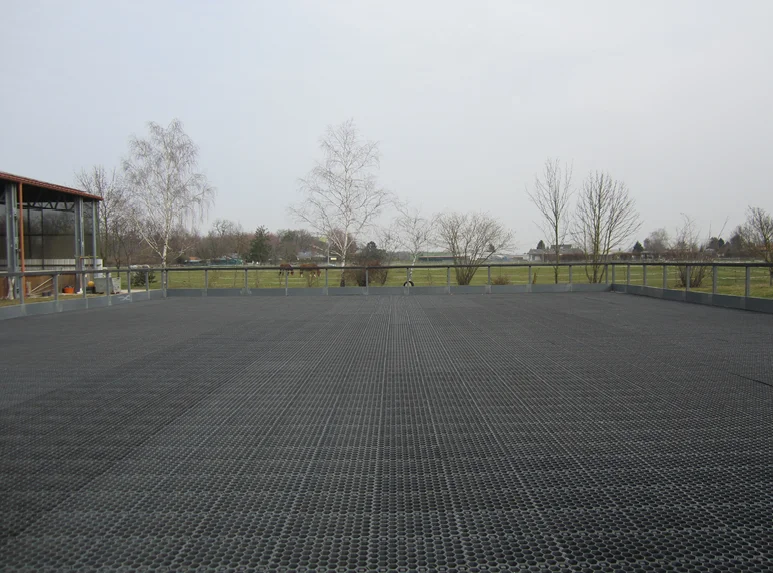 Paddockplatte 40 × 50 cm, schwarz