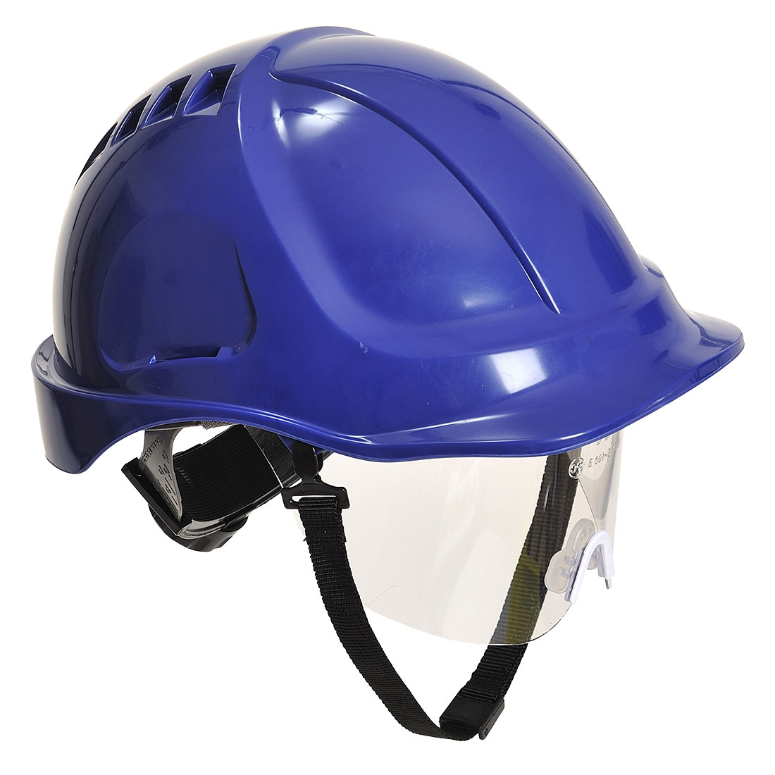 Endurance Plus Visierhelm – Schutzhelm EN 397 / EN 50365 / EN 166 | Portwest PW54