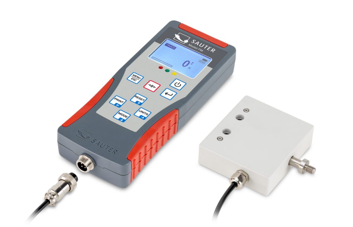 Kraftmessgerät SAUTER FM mit externer Messzelle – 1 kN bis 20 kN