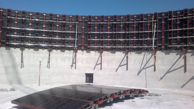 Circular Formwork for Concrete