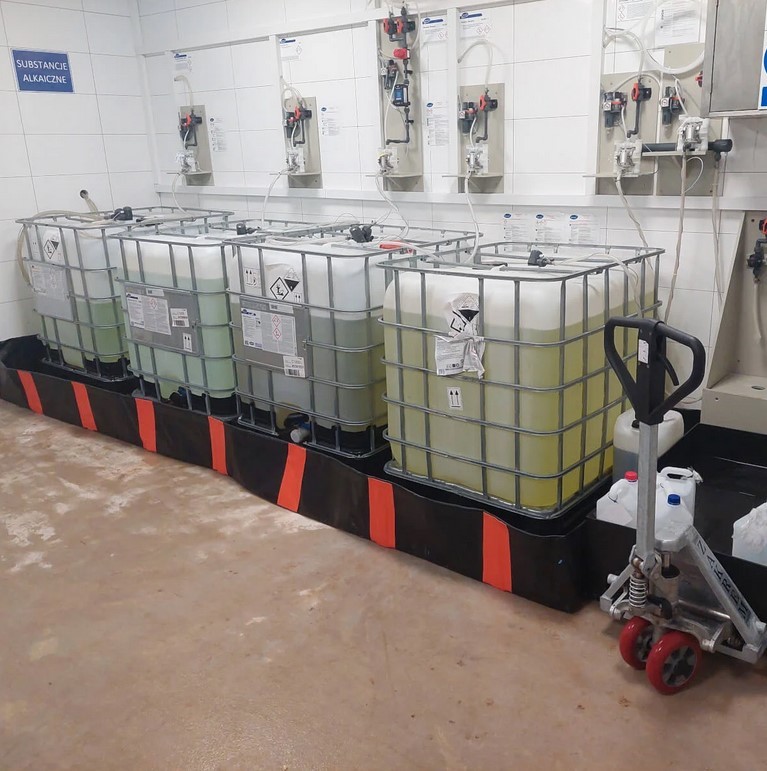 Auffangwanne chemikalienbeständig