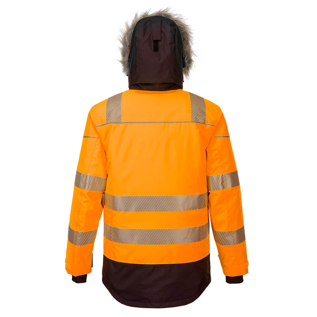 PW3 Hi-Vis Winterparka – Warnschutz Klasse 3 mit Kälteschutz EN 342 | Portwest PW369