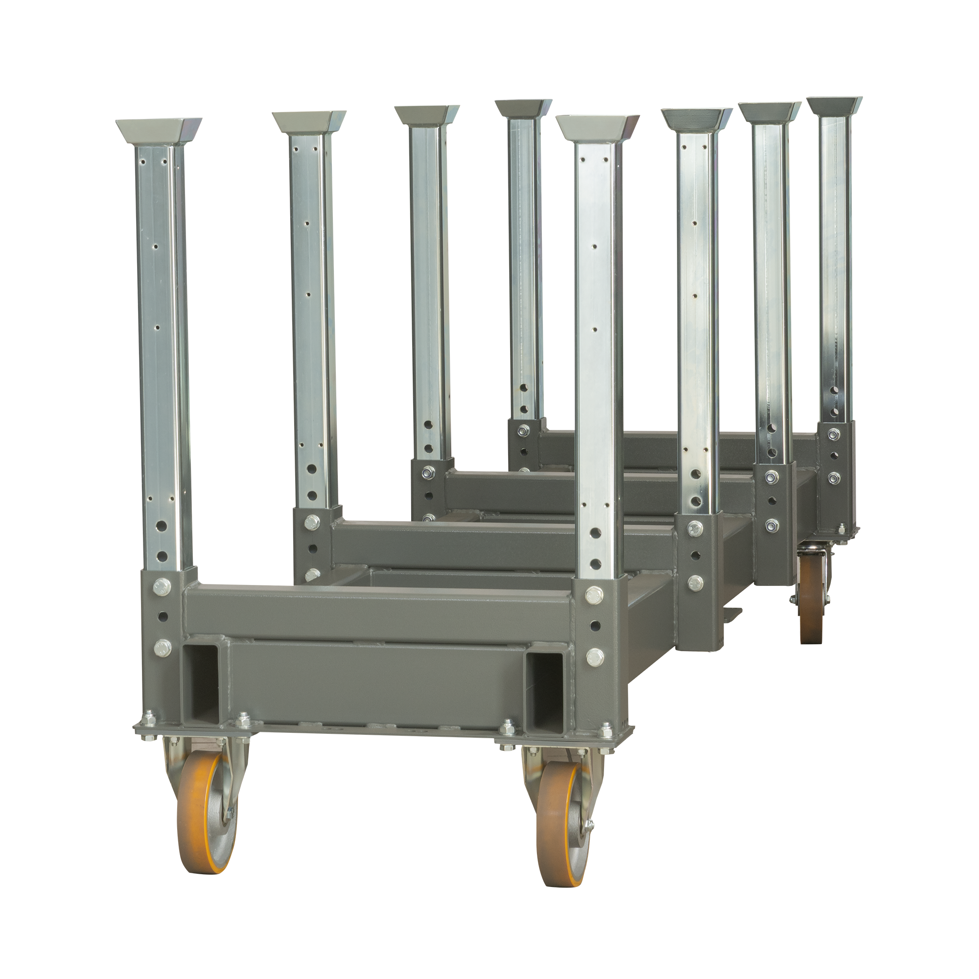 Langgutwagen für Stangen, Rohre und Profile bis 4 m, bis 3.000 kg, 3020 × 820 × 1200 mm