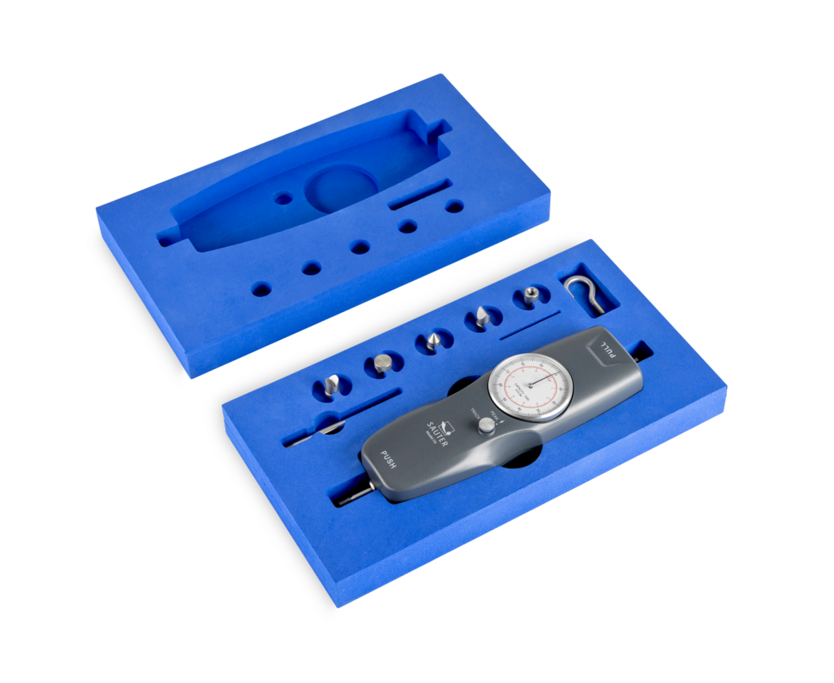 Mechanisches Kraftmessgerät SAUTER FA – Zug & Druck bis 500 N