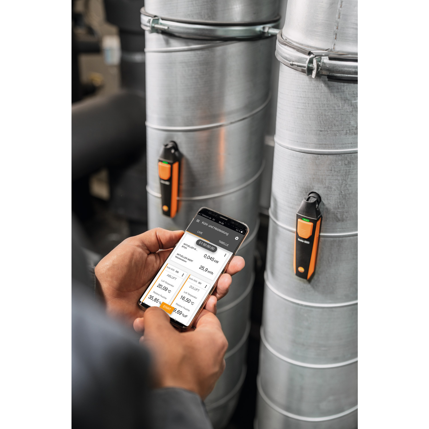 Smart Probes Messgeräte-Set testo Smart Probes Komplett-Set