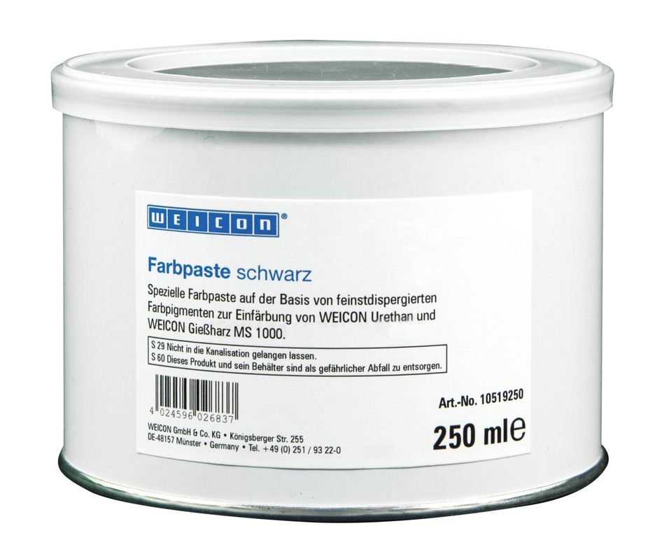 WEICON Farbpaste 250 g schwarz
