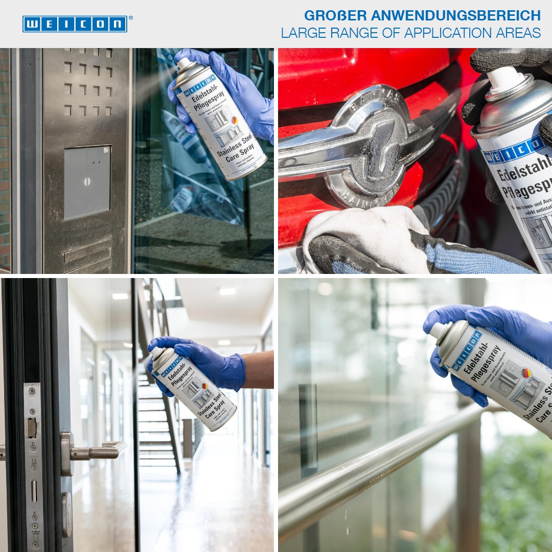 WEICON Edelstahlpflege-Spray 400 ml