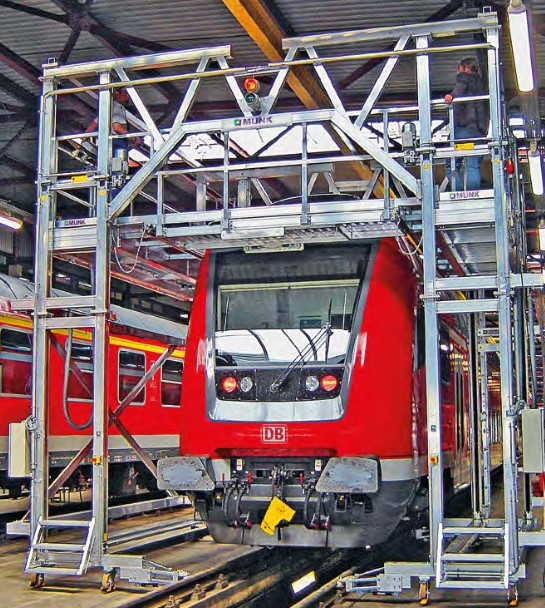 Arbeitsbühnen Bahn / Schienenverkehr
