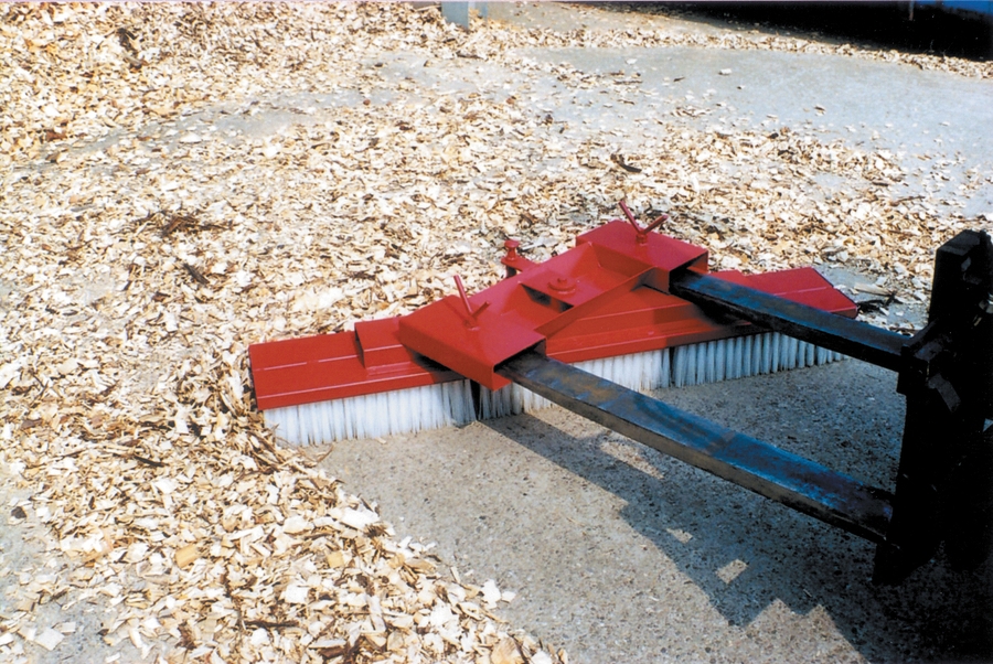 Gabelstapler-Kehrbesen