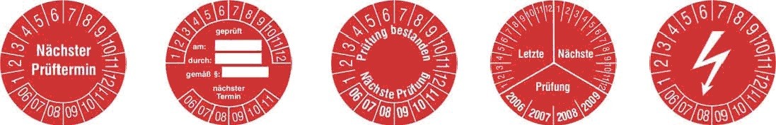 Custom Printed Inspection Labels