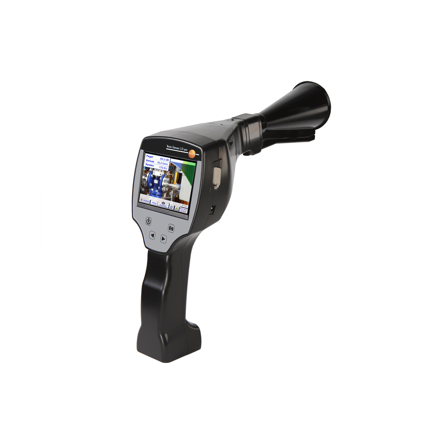 Druckluft-Leckagesuchgerät testo Sensor LD pro plus Set – Leckage-Suchgerät