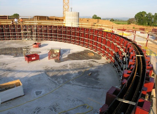 Circular Formwork for Concrete