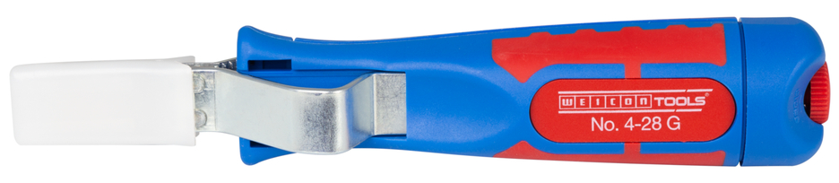 WEICON Kabelmesser 4-28G blau/rot
