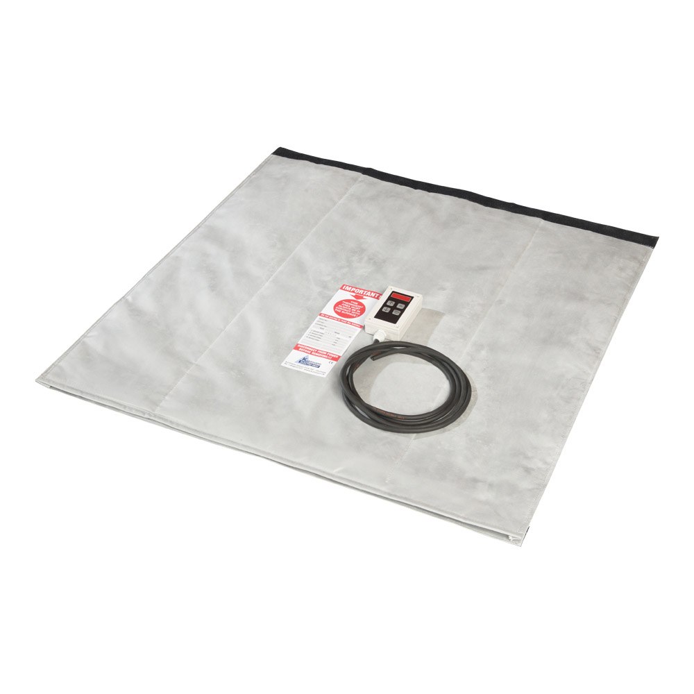 High-temperature heating blanket, insulated, adjustable 0–120 °C – view 2