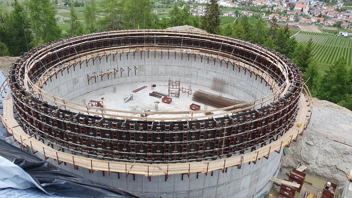 Circular Formwork for Concrete