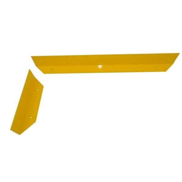 Schrammschutz aus Stahl für Staplerverkehr