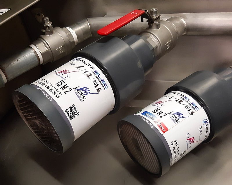 Ölfilter für Regenwasser