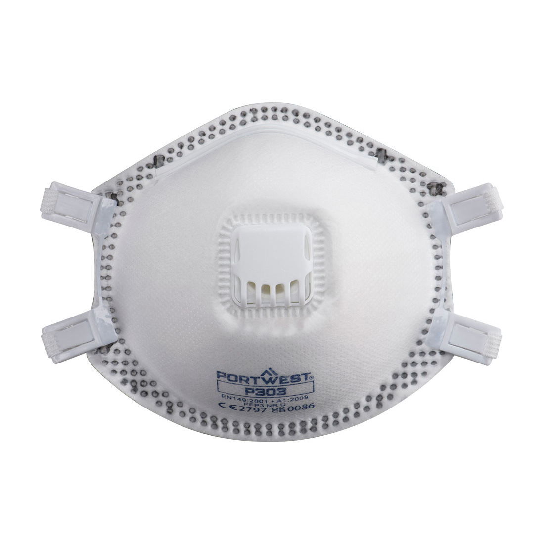 FFP3 Dolomit Feinstaubmaske mit Ventil – Atemschutz FFP3 | Portwest P303