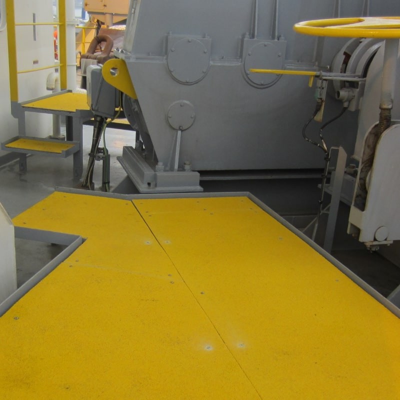 Anti-Rutsch-Abdeckplatten (GFK)