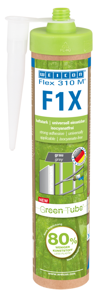 WEICON Green Tube Flex 310 M F1X grau 280 ml