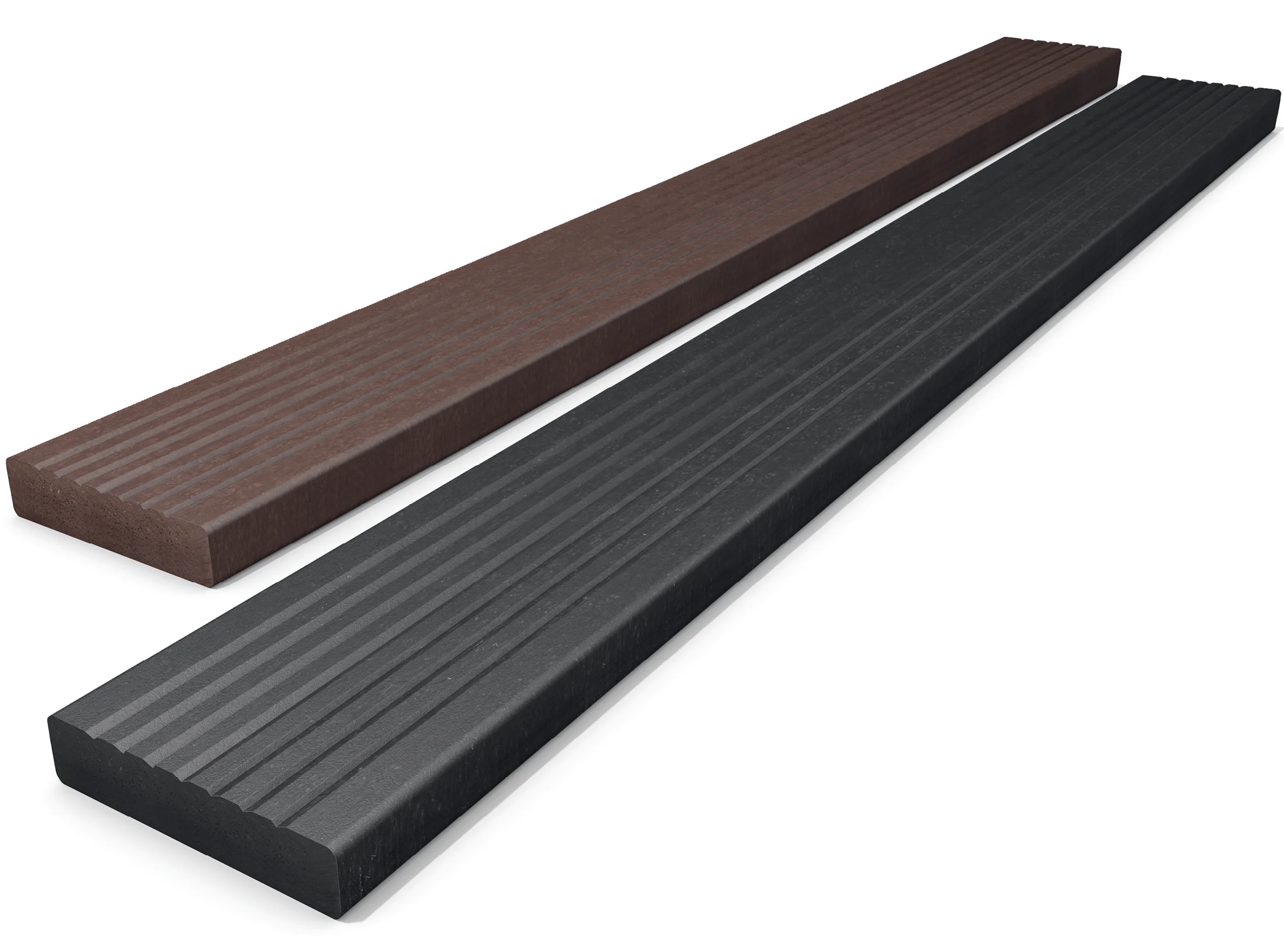 Stegbohle Premium 3,8 × 15 cm in Holzoptik