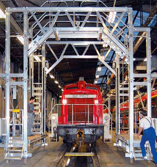 Arbeitsbühnen Bahn / Schienenverkehr