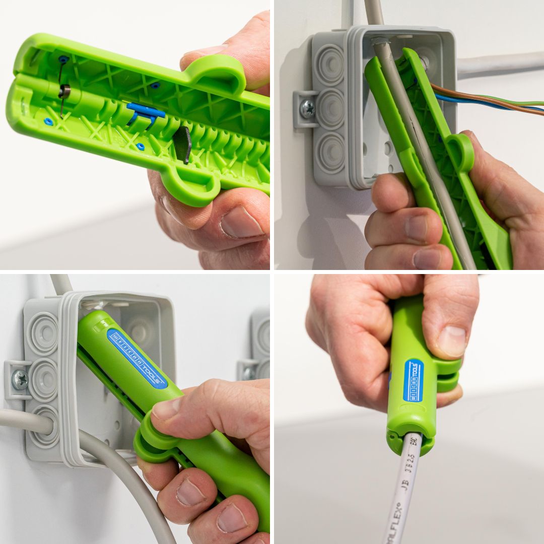 WEICON Rundkabel-Stripper, No.13, Green Line
