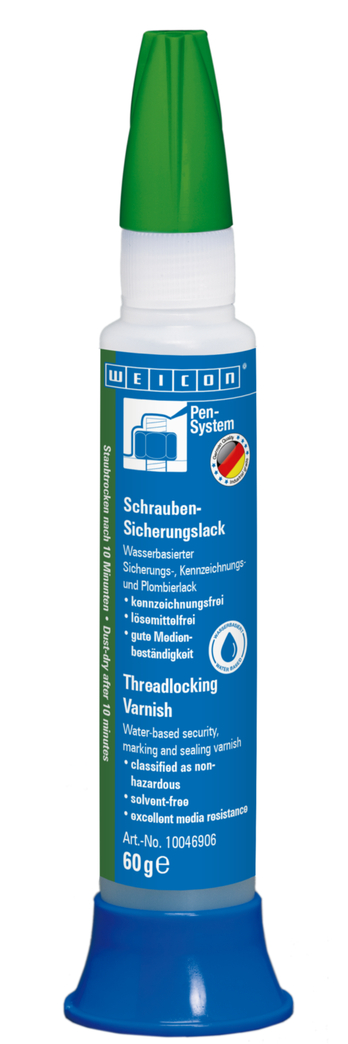 WEICON Schrauben-Sicherungs- lack 60 g, grün