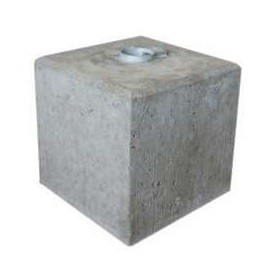 Betonfundament Schilderpfosten