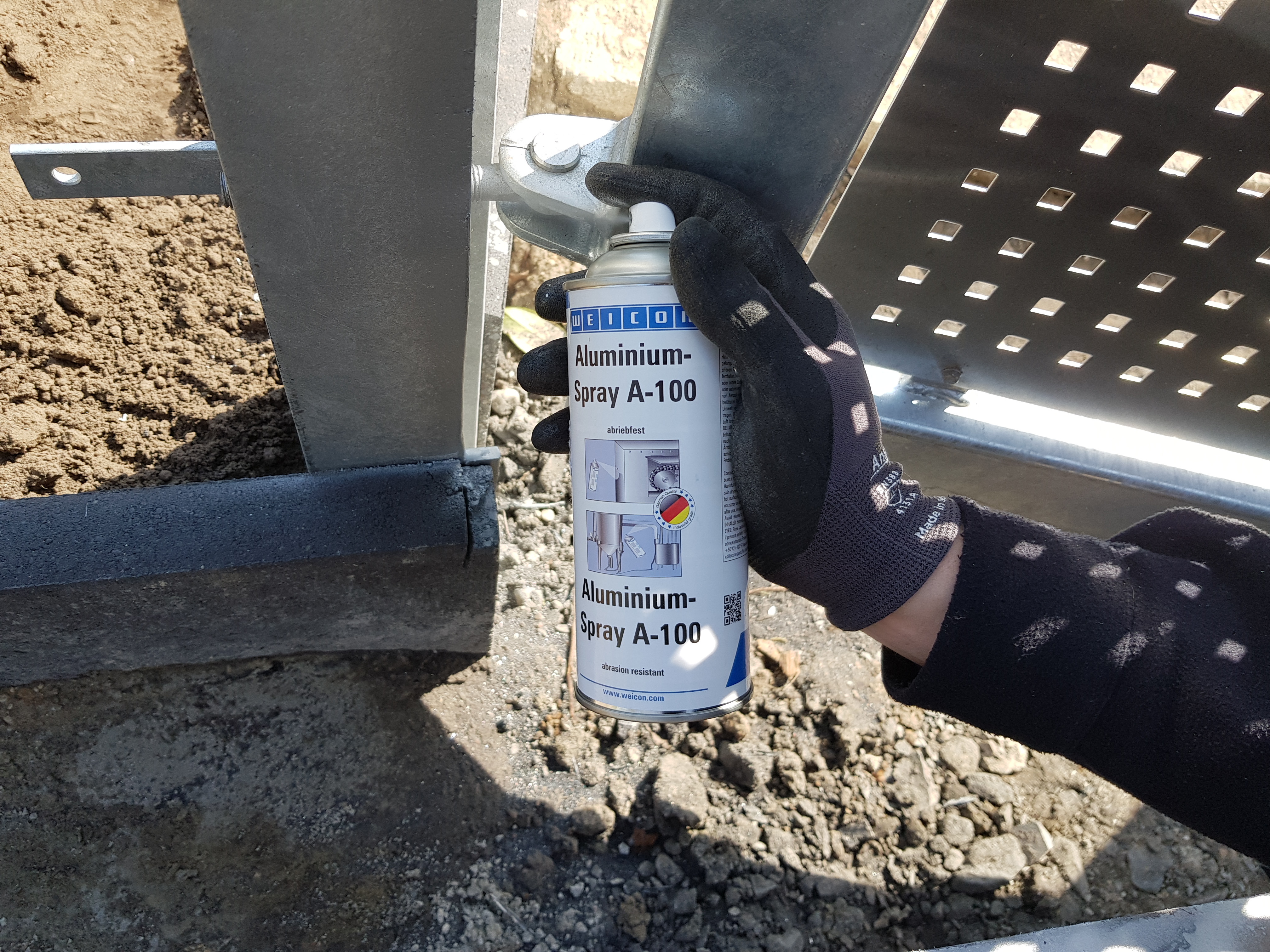 WEICON Aluminium-Spray A-100 400 ml abriebfest