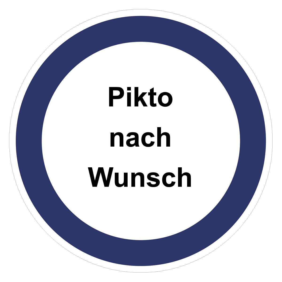 Bid Signs - Custom Text and Pictogram