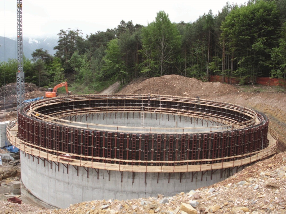 Circular Formwork for Concrete