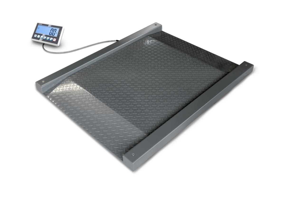 Durchfahrwaage KERN NFC – IoT-Überfahrwaage IP67, eichfähig, 600 kg und 1,5 t