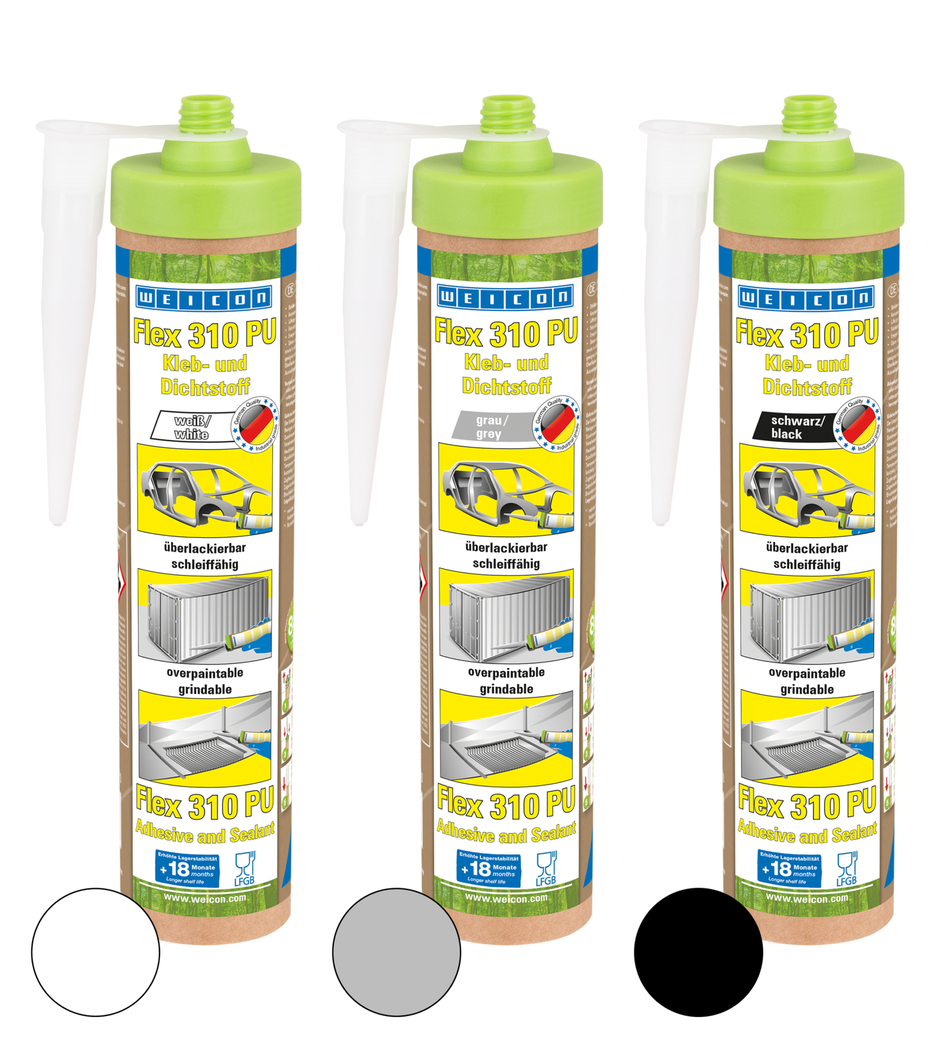 WEICON Flex 310 PU 300 ml grau