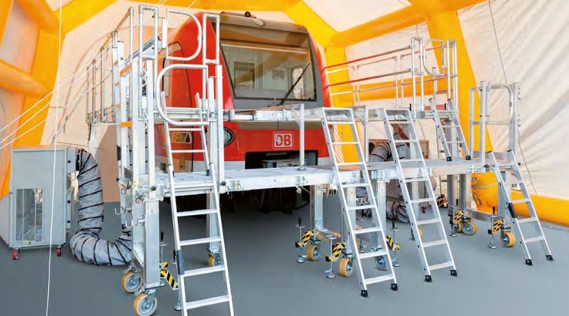 Arbeitsbühnen Bahn / Schienenverkehr