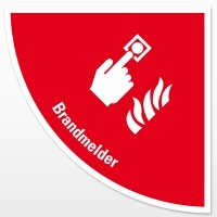Bodenmarkierung für Türöffnungen